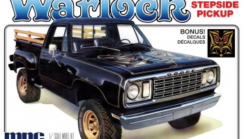 Warlock Dodge Stepside Pickup 1/25 - MPC
