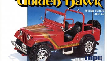 Golden Hawk Special Edition Jeep CJ 1/25 - MPC