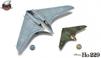 Ho 229 Horten 1/72 & 1/144 - Zoukei-Mura