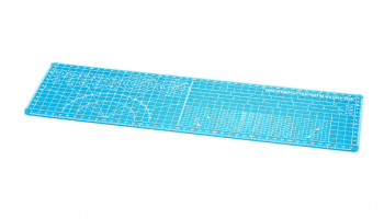 Cutting Mat α (A3 Half-Size/Blue) - Tamiya