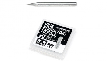Fine Engraving Needle 20° - Tamiya
