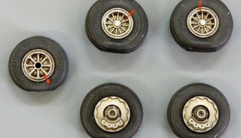 1/72 Wheels for DC-6/C-118