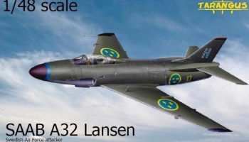 SAAB A32A Lansen attacker 1/48 - Tarangus