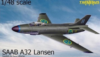 SAAB A32A Lansen attacker 1/48 - Tarangus