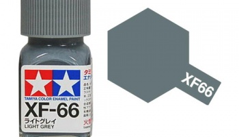 XF-66 Světlá Šedá, Light Grey Enamel Paint XF66 - Tamiya