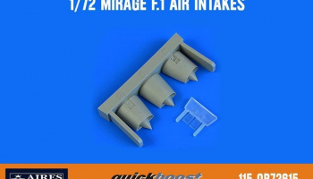 1/72 Mirage F.1 air intakes for SPECIAL HOBBY kit