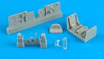 1/72 Bf 109G-10 cockpit set – Aires