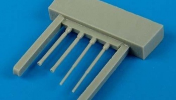 1/72 A6M5 Zero gun barrels & pitot tube