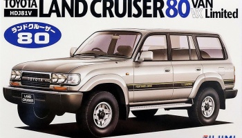 SLEVA 151,-Kč 21%  DISCOUNT - Toyota Land Cruiser 80 Van VX Limited 1:24 - Fujimi