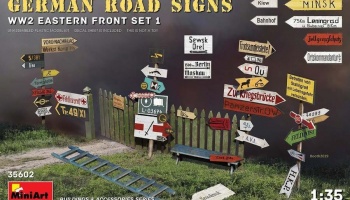 1/35 German Road Signs WW2 (Eastern Front Set 1)