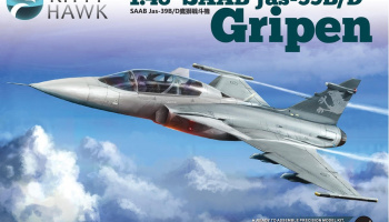 Jas-39B/D Gripen (1:48) - Kitty Hawk