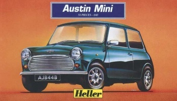 AUSTIN MINI RALLYE 1:43 - Heller