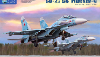 Su-27UB Flanker-C 1:48 - Kitty Hawk