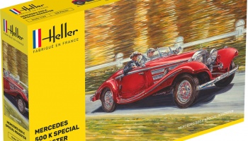 "500 K" Mercedes SPECIAL ROADSTER 1:24 – Heller