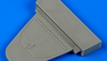 1/48 Bf 109G cockpit´s rear bulkhead - closed