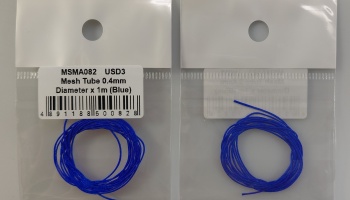 Mesh Tube 0,4 mm Diameter x 1m ( Blue ) - MSM Creation