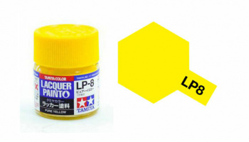 LP-8 Pure Yellow 10ml - Tamiya