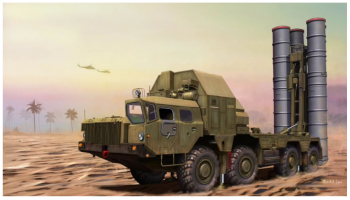 48N6E of 5P85S TEL S-300PMU SA-10 GRUMBLE 1:72 - Hobby Boss