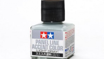 Panel Line Accent Color Light Gray 40ml - Tamiya
