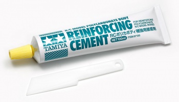 R/C MODEL POLYCARBONATE BODY REINFORCING CEMENT - Tamiya