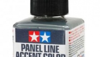 Tamiya Panel Line Accent Color 40ml Black TAM87131 Plastics Paint Enamels