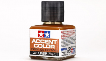 Panel Line Accent Color Orange-Brown 40 ml. - Tamiya