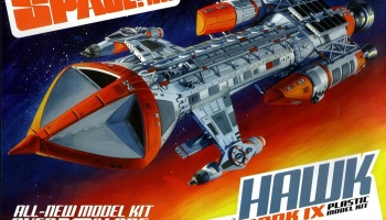 SPACE: 1999 Hawk Mark IX 1:72 SCALE MODEL KIT - MPC