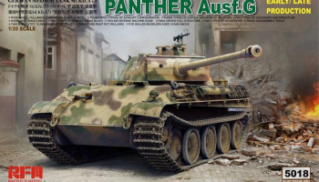 Panther Ausf.G Early/Late productions 1/35 - RFM