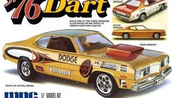 SLEVA 191,-Kč 21% DISCOUNT - 1976 Dodge Dart Sport 1:25 - MPC