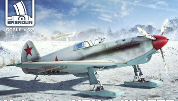 1/72 Yak-1 Winter plastic midel kit