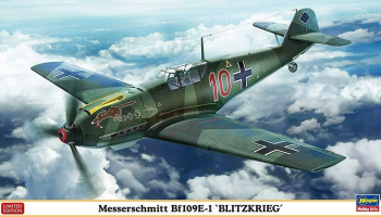 Messerschmitt Bf 109E-1 "Blitzkrieg" 1/48 - Hasegawa