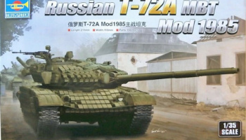 T-72A Mod 1985 MBT 1:35 - Trumpeter