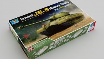 SLEVA 240,-Kč 20% DISCOUNT - Soviet JS-5 Heavy Tank 1/35 - Trumpeter