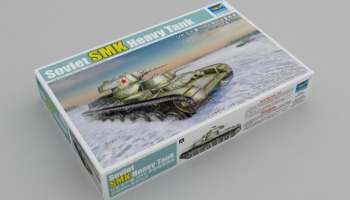 120,-Kč SLEVA (10% DISCOUNT) Soviet SMK Heavy Tank 1/35 - Trumpeter