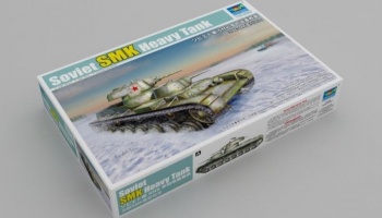 300,-Kč SLEVA (25% DISCOUNT) Soviet SMK Heavy Tank 1/35 - Trumpeter