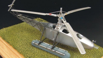 1/72 Vought-Sikorsky VS-300 PE and resin construction kit US helicopter