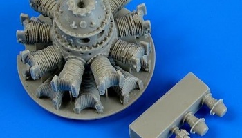 1/48 F4U-5 Corsair engine