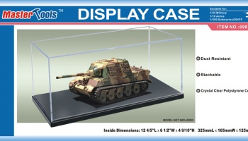 DISPLAY CASE 325mmx165mmx125mm  - Trumpeter