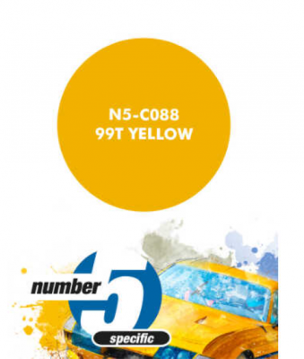 99T Yellow  Paint for Airbrush 30 ml - Number 5