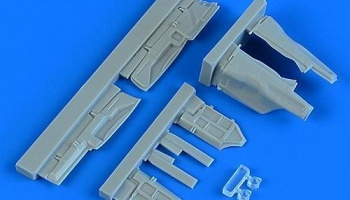 1/48 MiG-29 Fulcrum undercarriage covers for ACADEMY kit