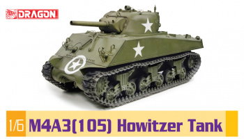 M4A3(105) Howitzer Tank (1:6) - Dragon