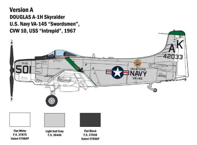 A-1H Skyraider (1:48) - Italeri