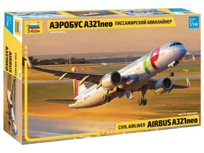 A-321NEO (1:144) Model Kit letadlo 7043 - Zvezda