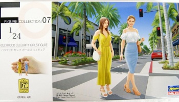 Hollywood Celebrity Girls Figure 1/24 - Hasegawa