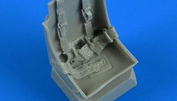 1/32 P-51B Mustang seat with safety belts for x kit