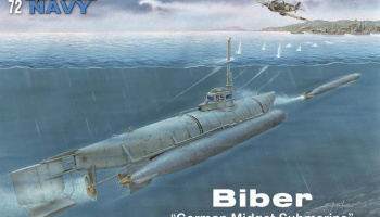1/72 Biber German Midget Submarine