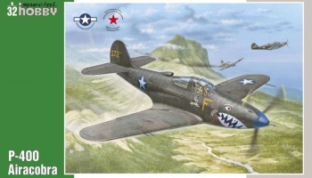 SLEVA 200,-Kč 20% DISCOUNT - P-400 Airacobra 1/32 – Special Hobby