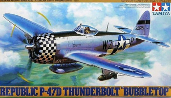 Republic P-47D Thunderbolt Bubbletop (1:48) - Tamiya