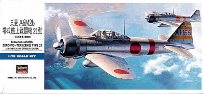 A6M2 Zero Type 21 (1:72) - Hasegawa