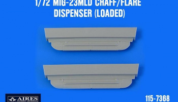 1/72 MiG-23MLD chaff/flare dispenser (loaded) for x kit